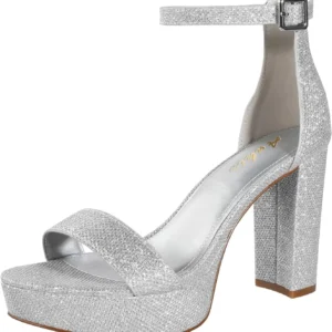 Chunky Platform Heels – 4-Inch Block Heel Strappy Sandals