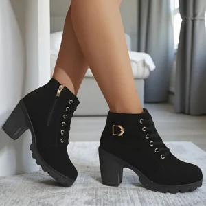 Platform Ankle Boots